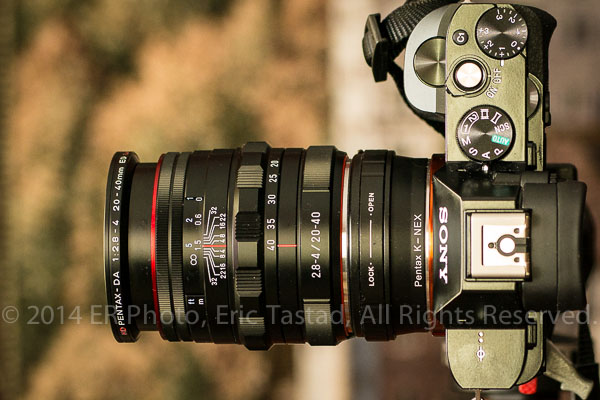 HD Pentax DA 20-40mm F2.8-4 Limited WR on Sony A7R : ERPhotoReview